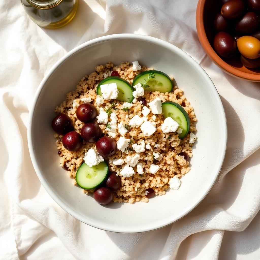 Aegeïsche quinoabowl