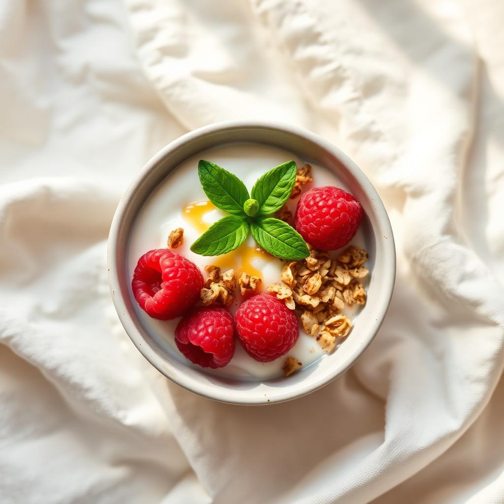 Noordse skyr met bessen